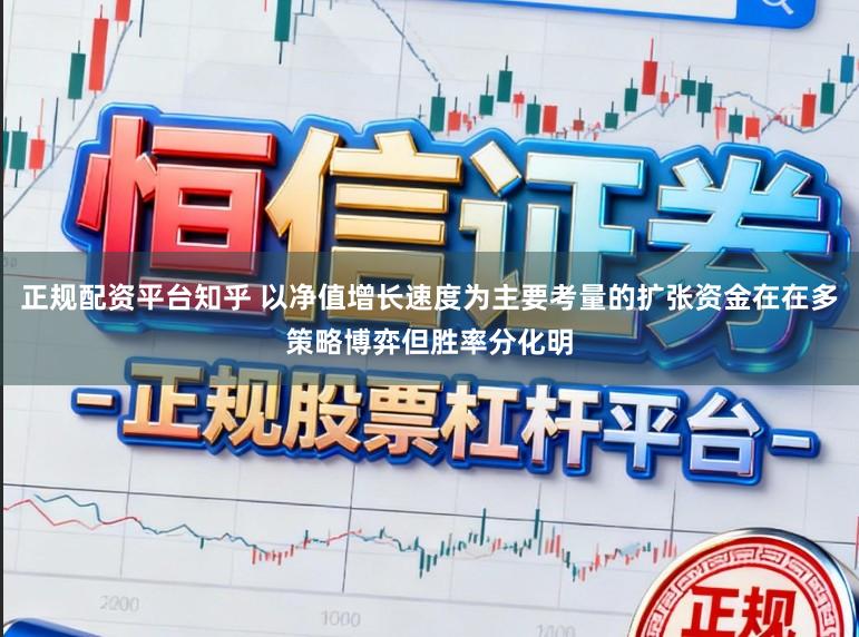 正规配资平台知乎 以净值增长速度为主要考量的扩张资金在在多策略博弈但胜率分化明
